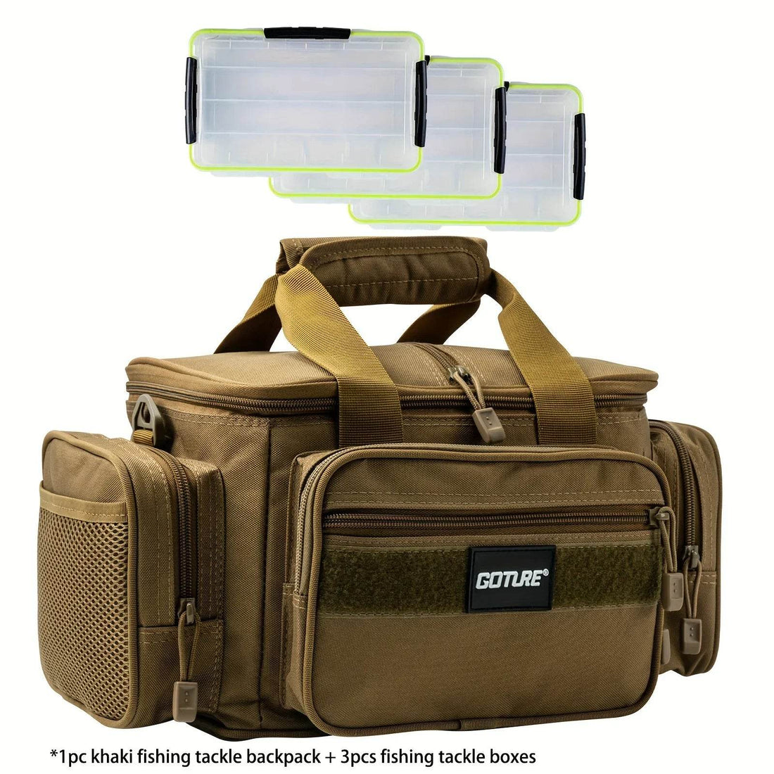 Goture Waterproof Fishing Bag – 3 Box Outdoor Backpack - Fish & Cheaps | Fishing & Outdoor Gear