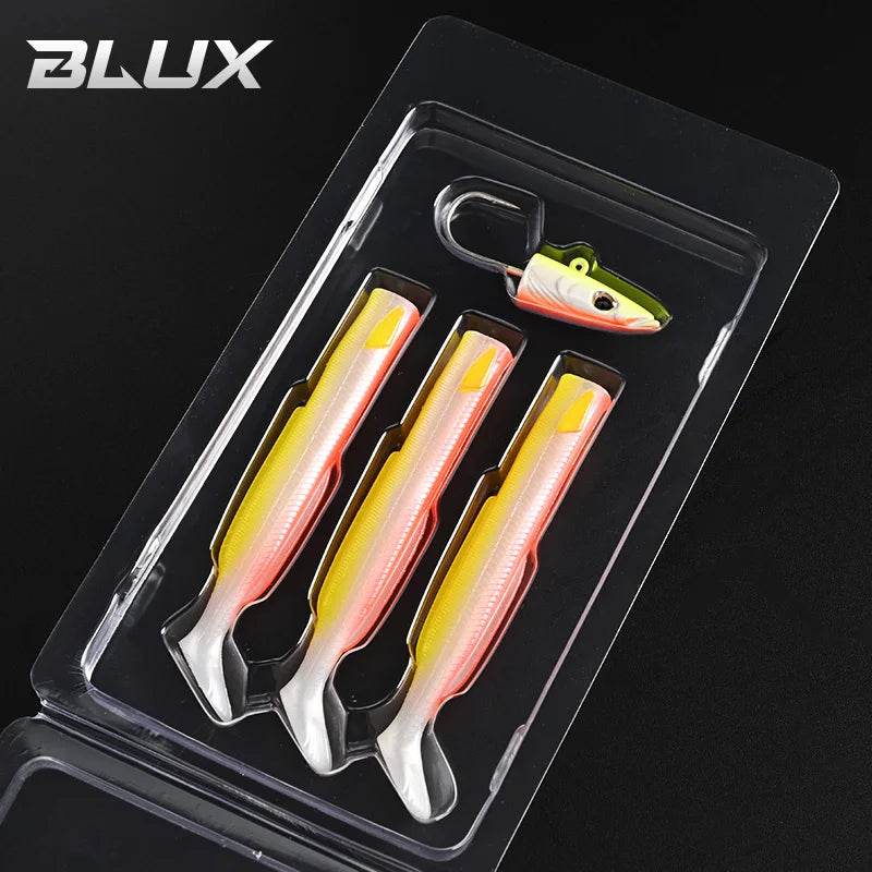 BLUX Happy Sandeel Soft Paddle Tail Lure - Fish & Cheaps | Fishing & Outdoor Gear