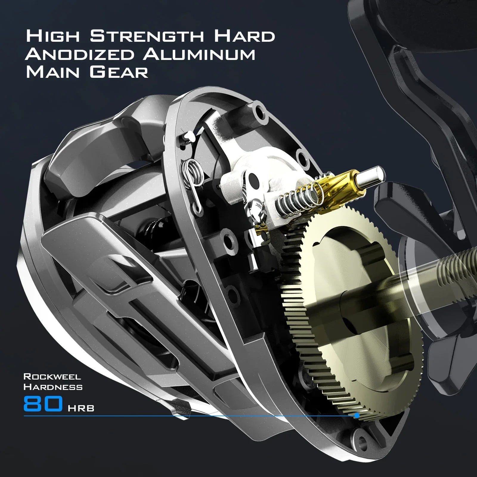 KastKing MegaJaws Baitcasting Reel – AutoMag Dual Braking, 17.6 lb Carbon Drag - Fish & Cheaps | Fishing & Outdoor Gear