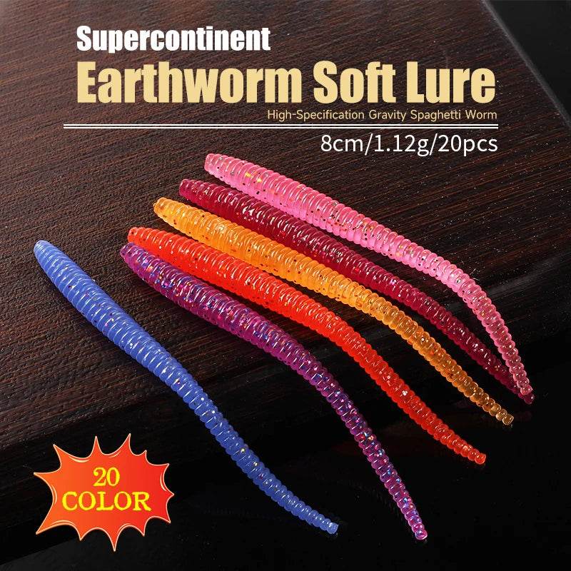 Supercontinent Slow Sinking Trout Worm Soft Baits - Fish & Cheaps | Fishing & Outdoor Gear