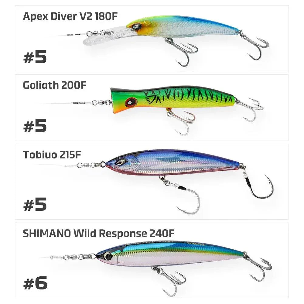 NOEBY Max Power BB Swivel – Welded Stainless Solid Ring - Fish & Cheaps | Fishing & Outdoor Gear