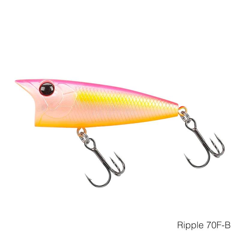 TSURINOYA 70F Popper Ripple – Surface Casting Lure - Fish & Cheaps | Fishing & Outdoor Gear