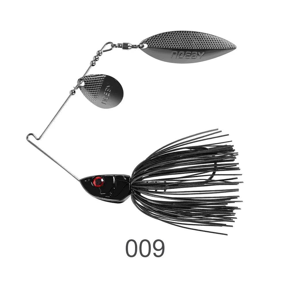 Noeby Spinnerbait Double Willow Blade Lure - Fish & Cheaps | Fishing & Outdoor Gear