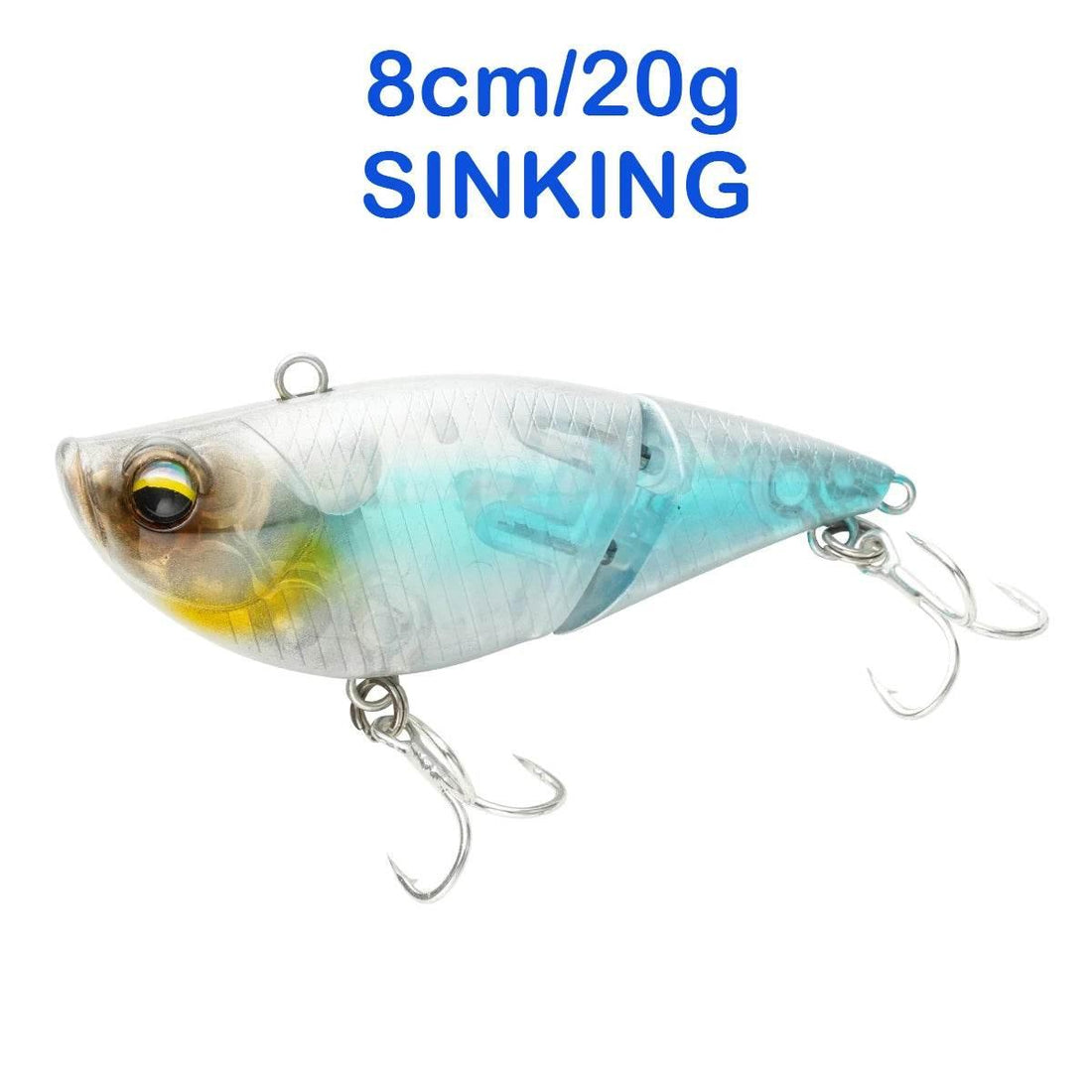 JOHNCOO Multi Jointed VIB Swimbait—8cm - Fish & Cheaps | Fishing & Outdoor Gear