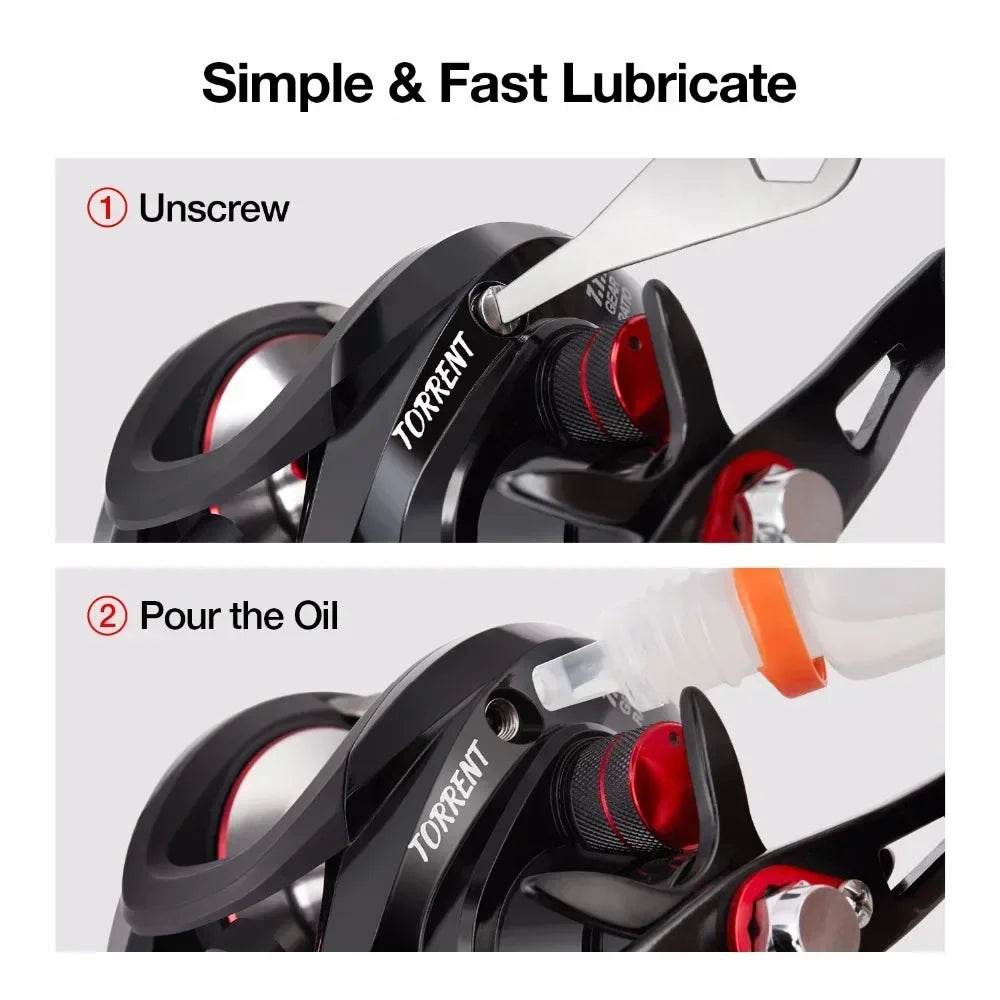 Piscifun Torrent Low Profile Baitcasting Reel - Fish & Cheaps | Fishing & Outdoor Gear