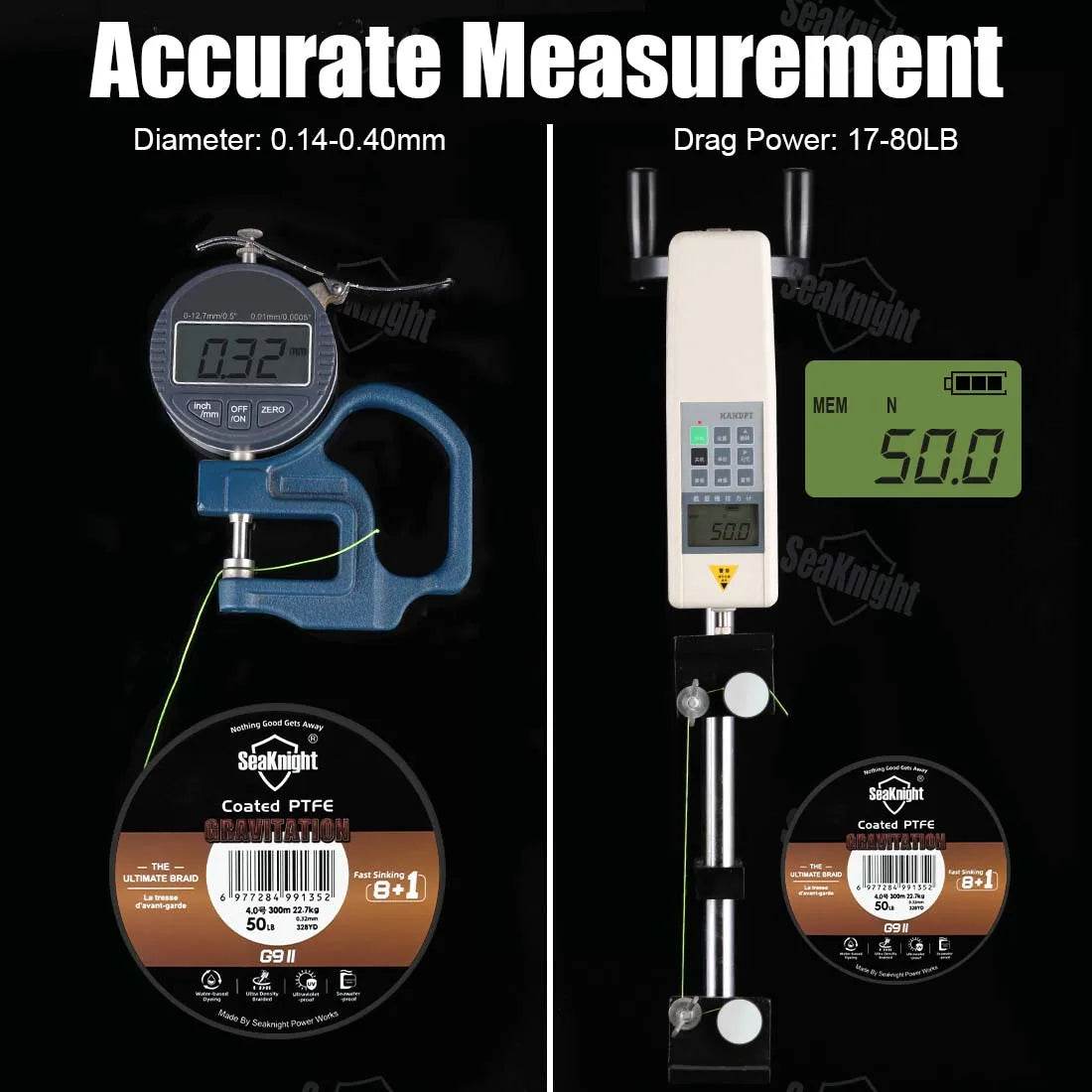 SeaKnight Gravitation G9II Sinking Braid - Fish & Cheaps | Fishing & Outdoor Gear