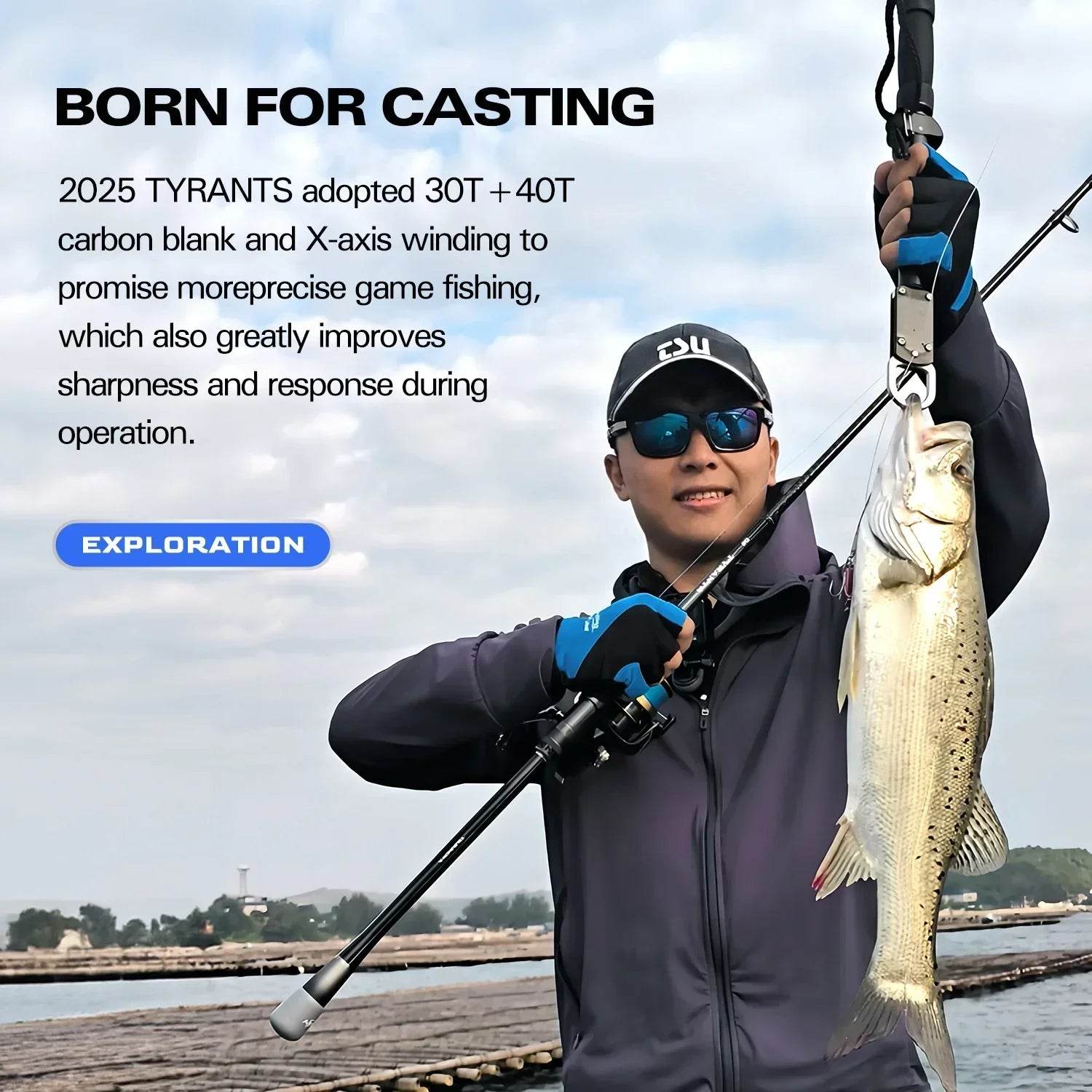 TSURINOYA TYRANTS Distance Throwing Rod - Fish & Cheaps | Fishing & Outdoor Gear