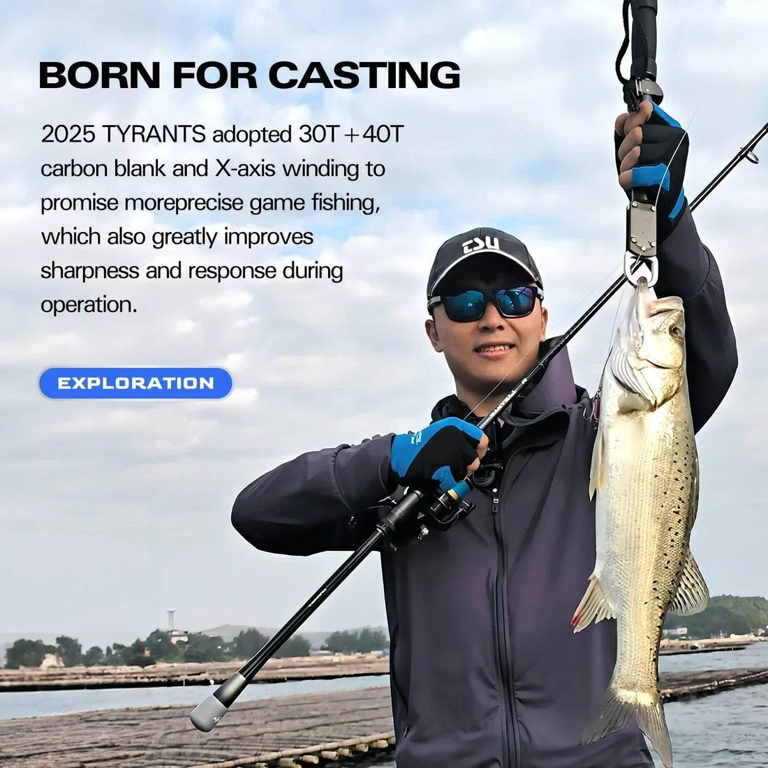 TSURINOYA TYRANTS Distance Throwing Rod - Fish & Cheaps | Fishing & Outdoor Gear