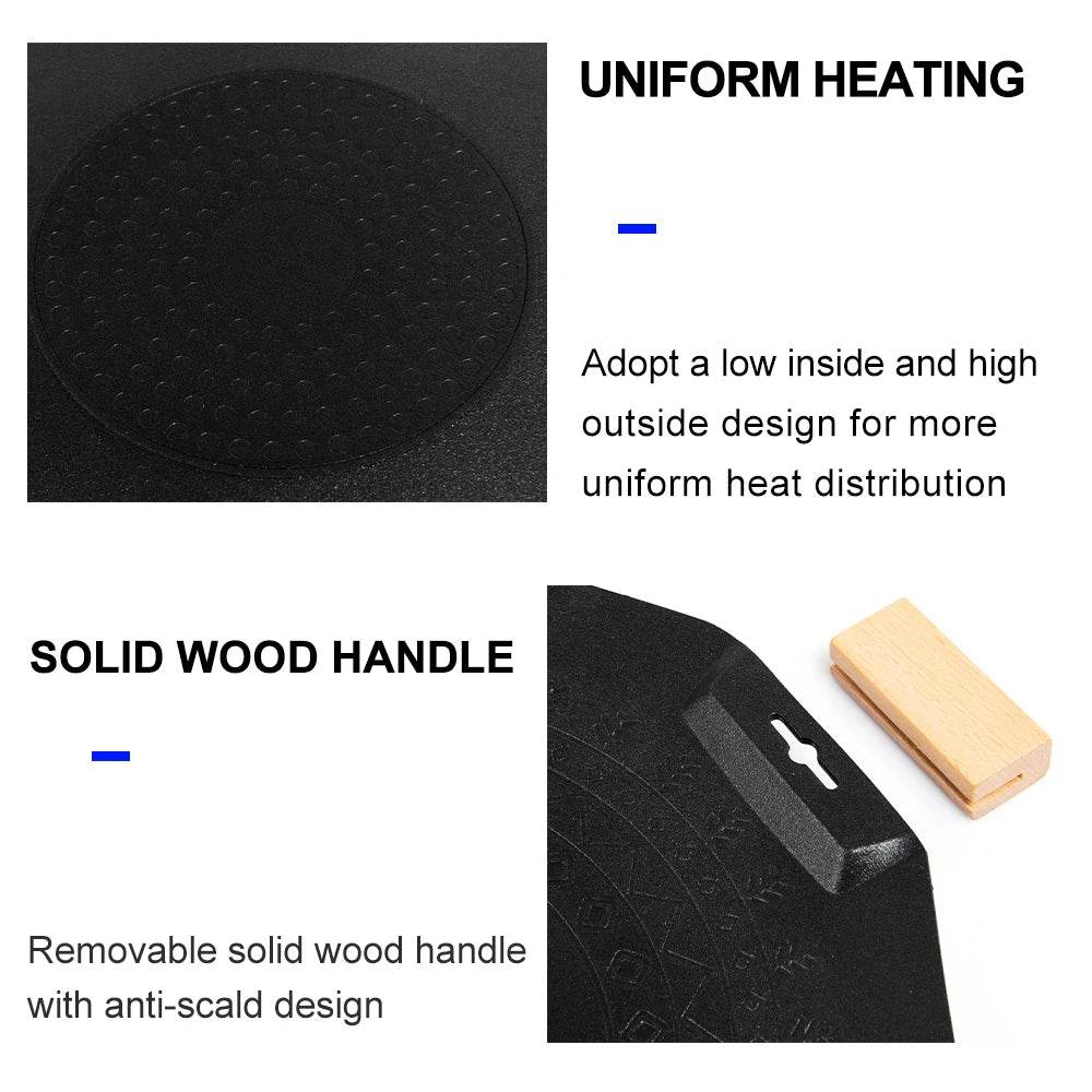 Widesea Camping Non-Stick Barbecue Plate - Fish & Cheaps | Fishing & Outdoor Gear