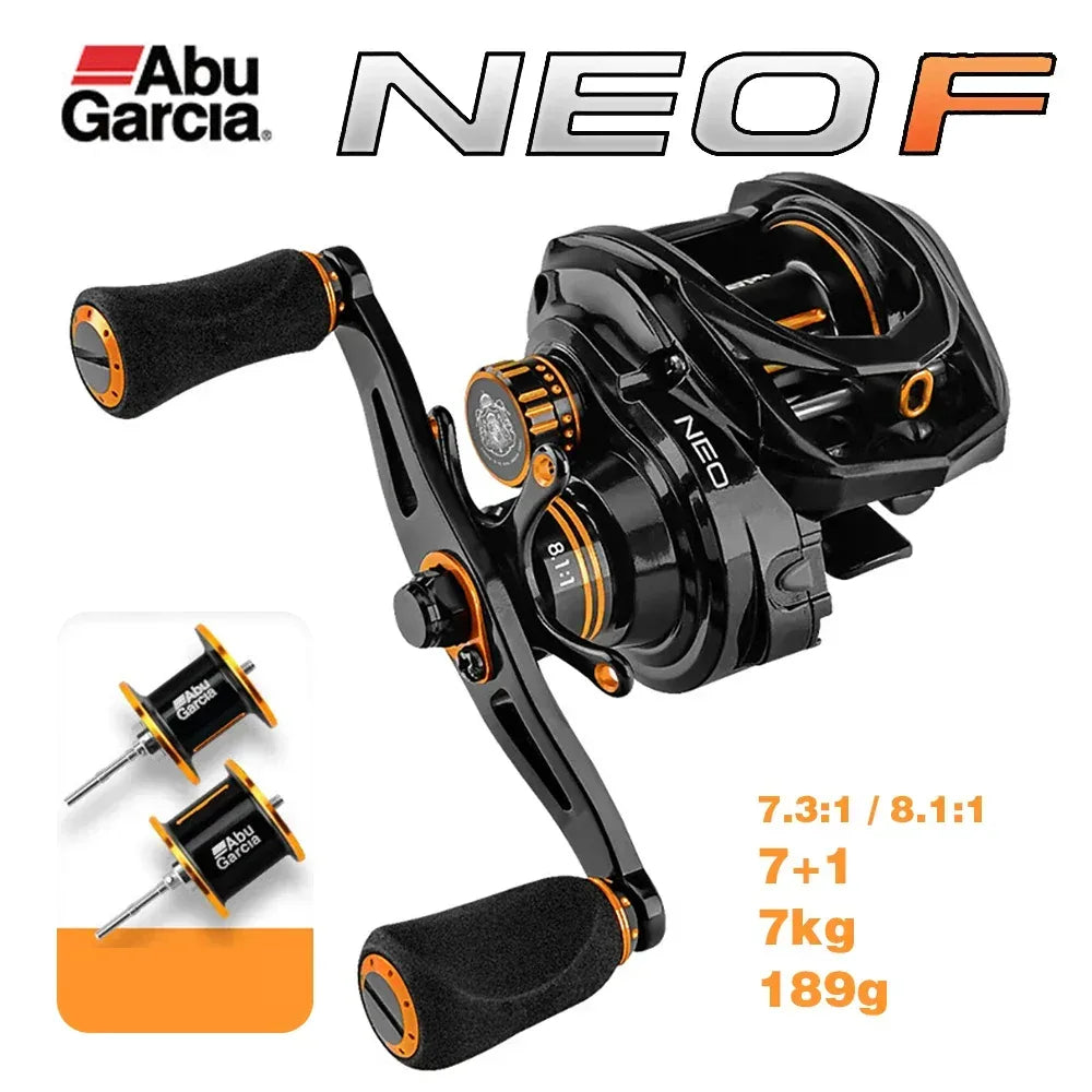 ABU Garcia Original NEO F7/F8 Baitcasting Reel - Fish & Cheaps | Fishing & Outdoor Gear