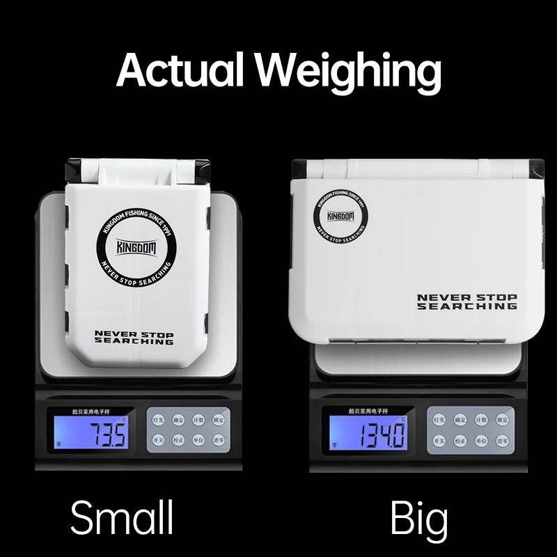 KINGDOM Mini Fishing Tackle Box - Fish & Cheaps | Fishing & Outdoor Gear