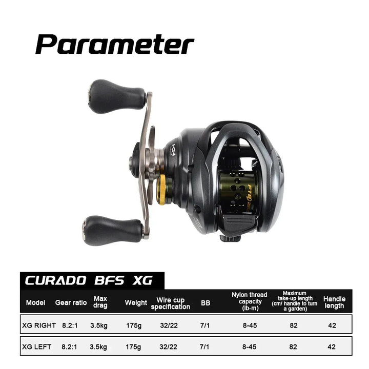 Shimano Curado BFS XG Baitcasting Reel - Fish & Cheaps | Fishing & Outdoor Gear