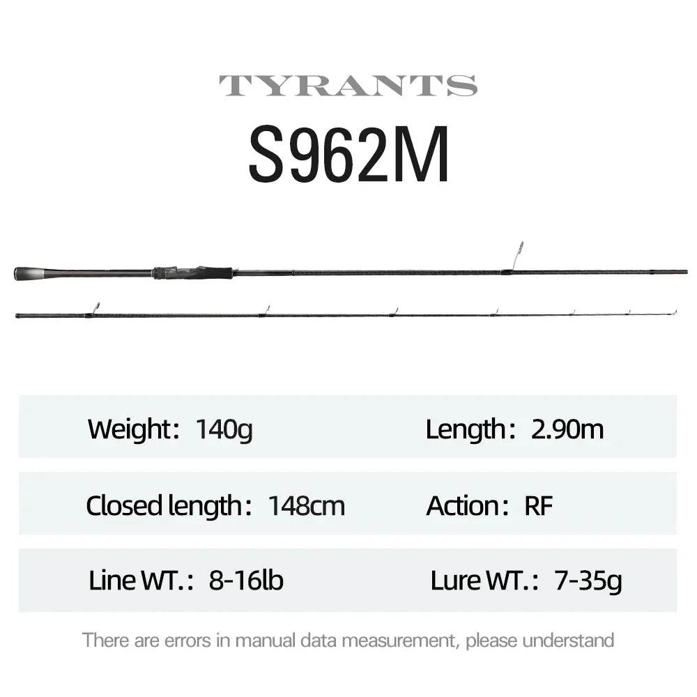 TSURINOYA TYRANTS Distance Throwing Rod - Fish & Cheaps | Fishing & Outdoor Gear