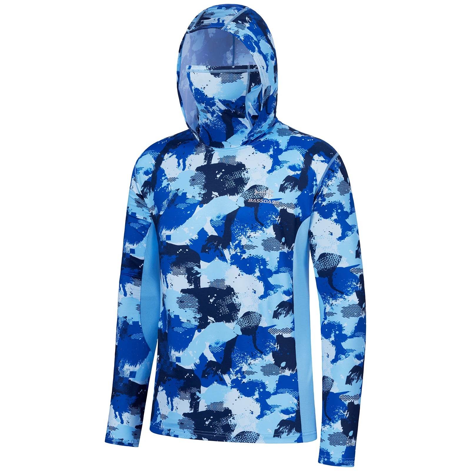 Bassdash Camo UPF 50+ Hoodie Shirt - Fish & Cheaps | Fishing & Outdoor Gear
