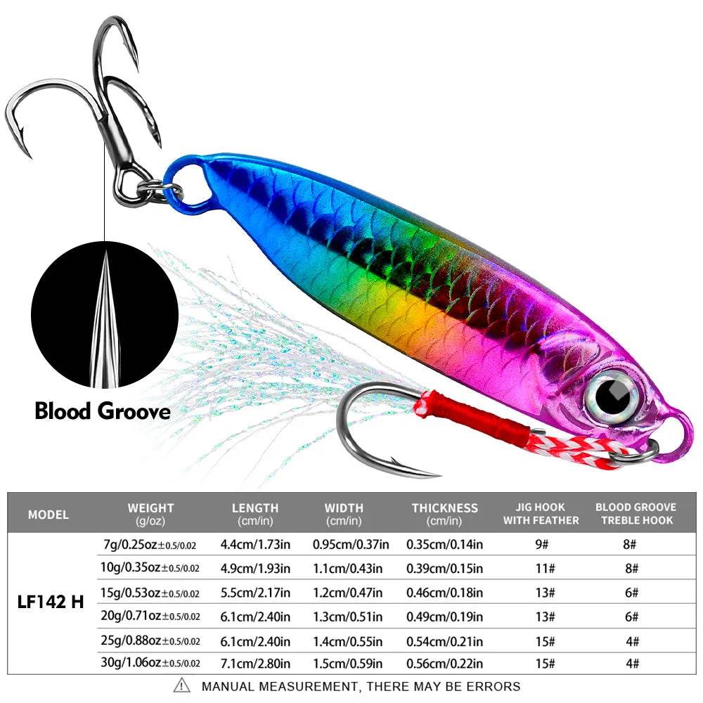 PROBEROS Long-Distance Luya Iron Plate Lure - Fish & Cheaps | Fishing & Outdoor Gear