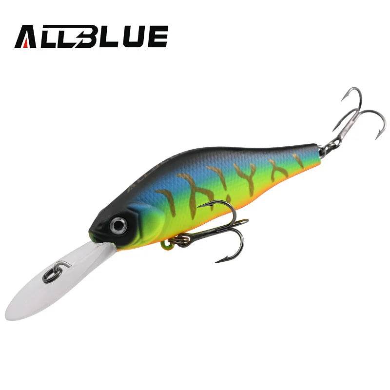 ALLBLUE HUNCH 70SP DR: Pro Suspended Minnow Lure - Fish & Cheaps | Fishing & Outdoor Gear