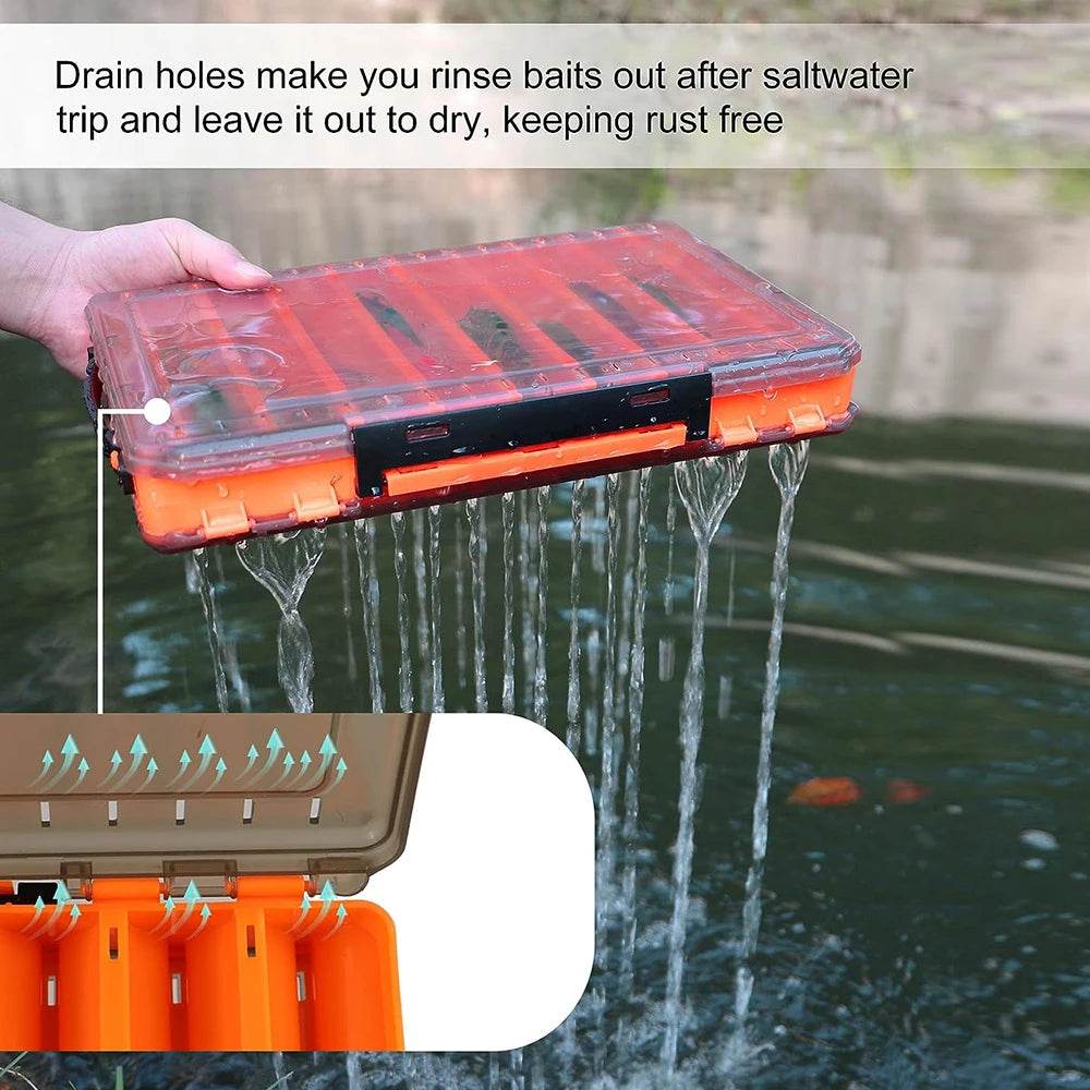 Booms Fishing LB1 Double Sided Tackle Box - Fish & Cheaps | Fishing & Outdoor Gear
