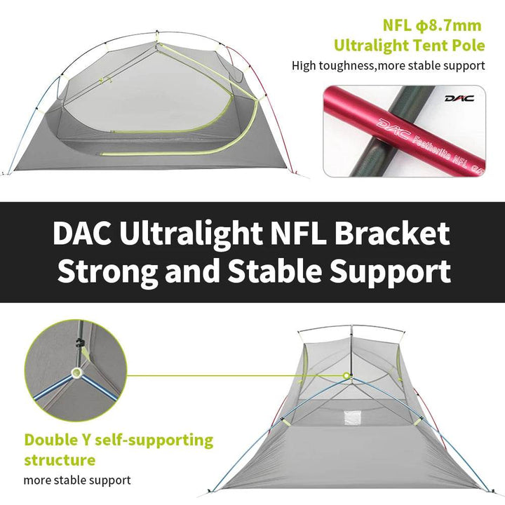 Naturehike Star River EXT 2P Ultralight Hiking Tent - Fish & Cheaps | Fishing & Outdoor Gear