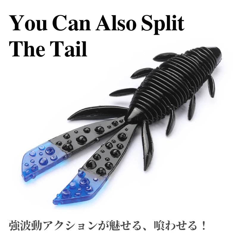 TSURINOYA Nebula Shrimp 9.7cm Soft Lures – 6 Pack - Fish & Cheaps | Fishing & Outdoor Gear