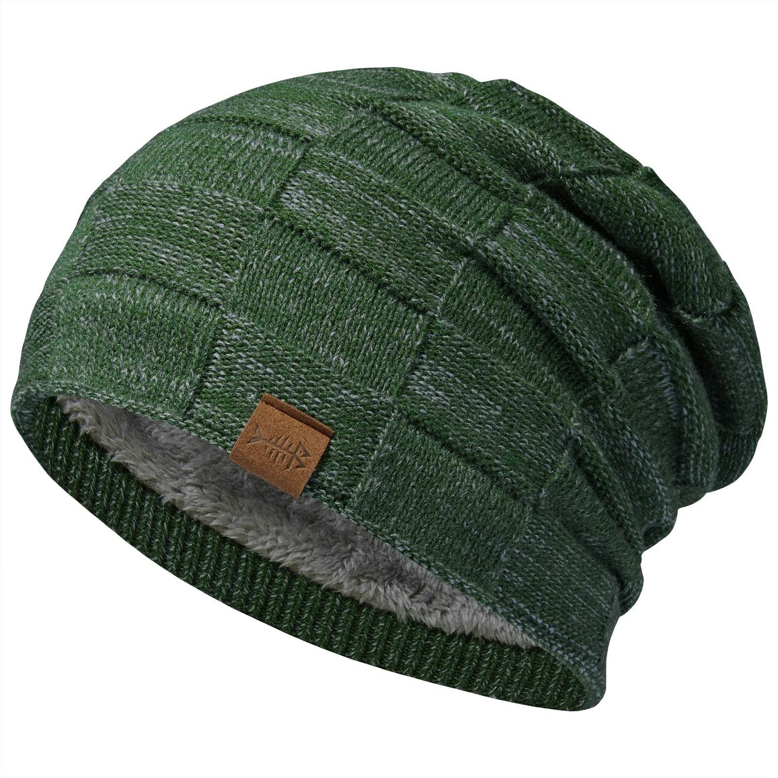 BASSDASH Winter Fleece Slouch Beanie - Fish & Cheaps | Fishing & Outdoor Gear