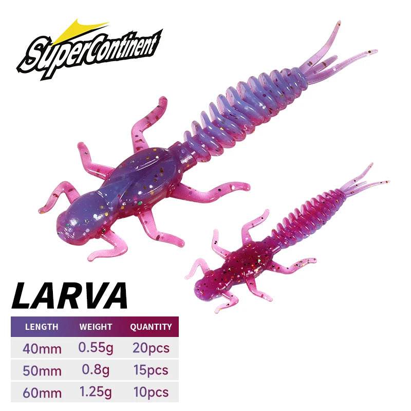Supercontinent Reach Soft Larva Swimbaits - Fish & Cheaps | Fishing & Outdoor Gear