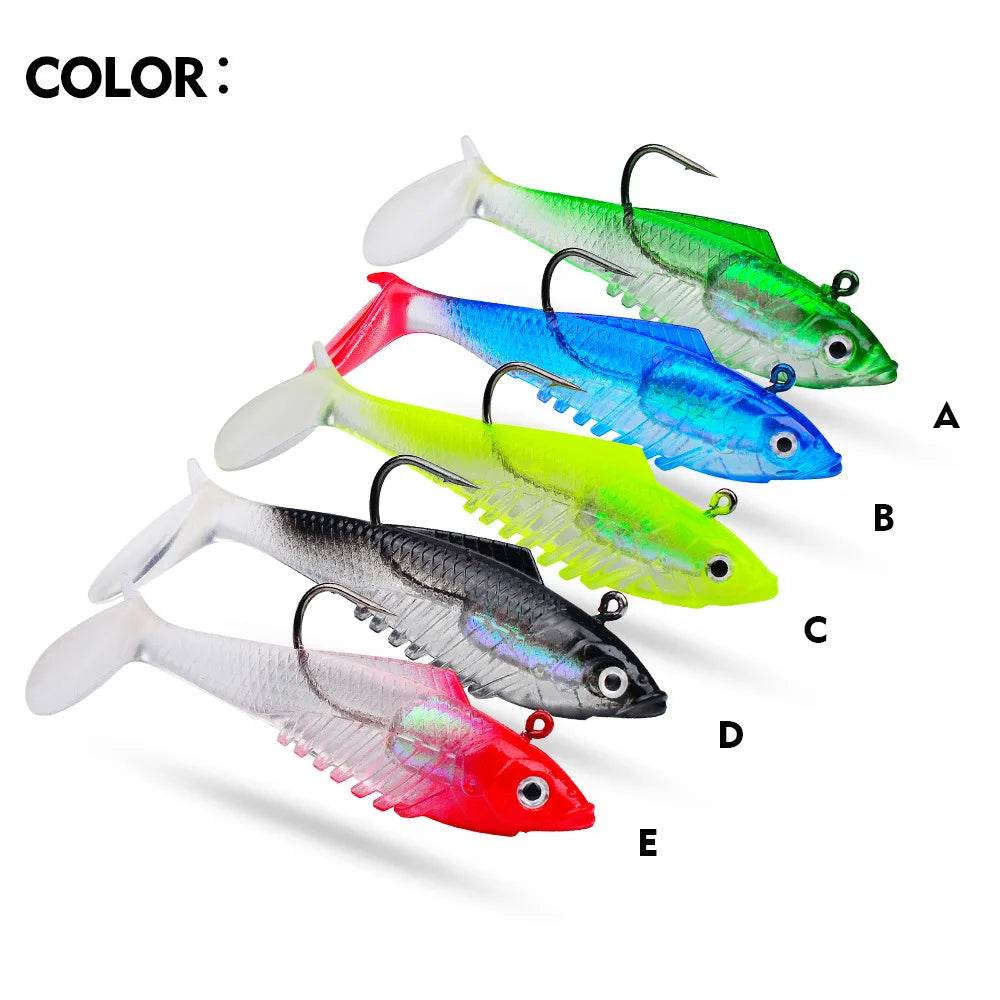 PROBEROS T Tail Soft Lure – Premium Jig Hook - Fish & Cheaps | Fishing & Outdoor Gear