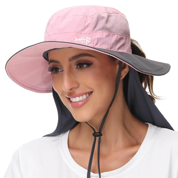 Bassdash Women’s UPF 50 Sun Hat - Fish & Cheaps | Fishing & Outdoor Gear