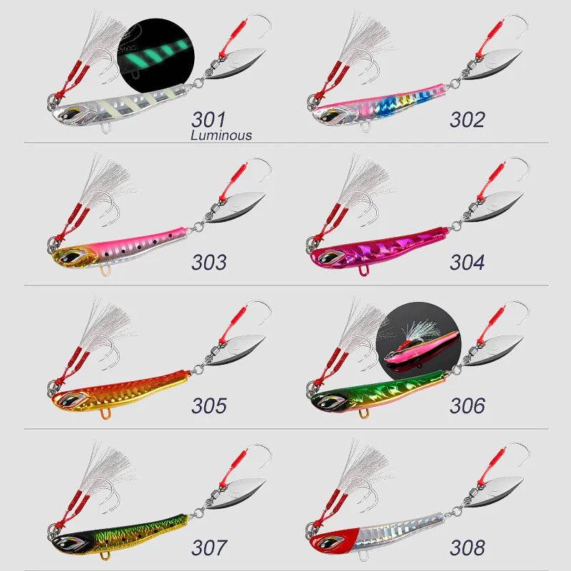 Noeby Blade Jig Lure – All-Round Metal Spinner - Fish & Cheaps | Fishing & Outdoor Gear