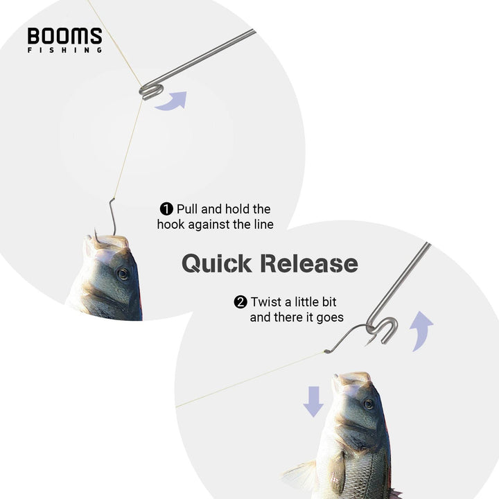 Booms R08 Hook Remover – Fast, Safe Dehooking - Fish & Cheaps | Fishing & Outdoor Gear