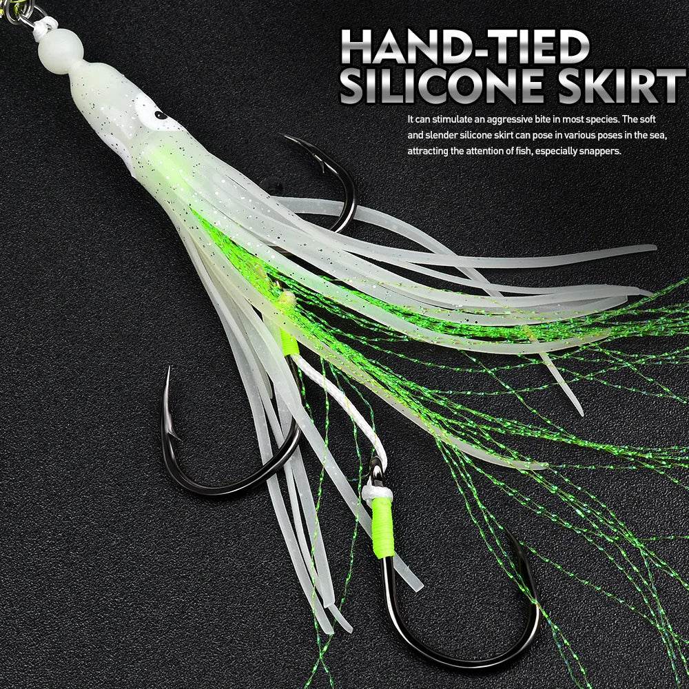 PROBEROS Metal Jig Glow Slow Jigging Lure - Fish & Cheaps | Fishing & Outdoor Gear