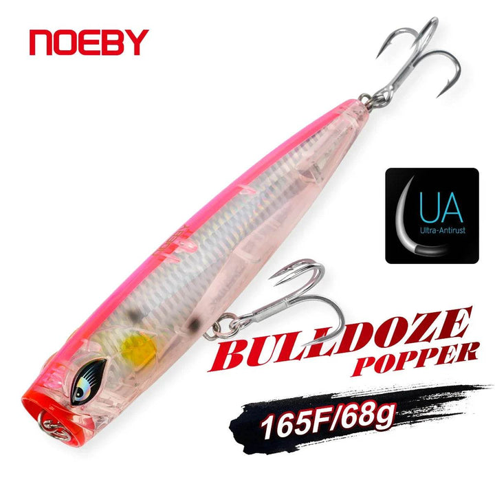 Noeby 165mm Popper Lure – Big Game Topwater - Fish & Cheaps | Fishing & Outdoor Gear