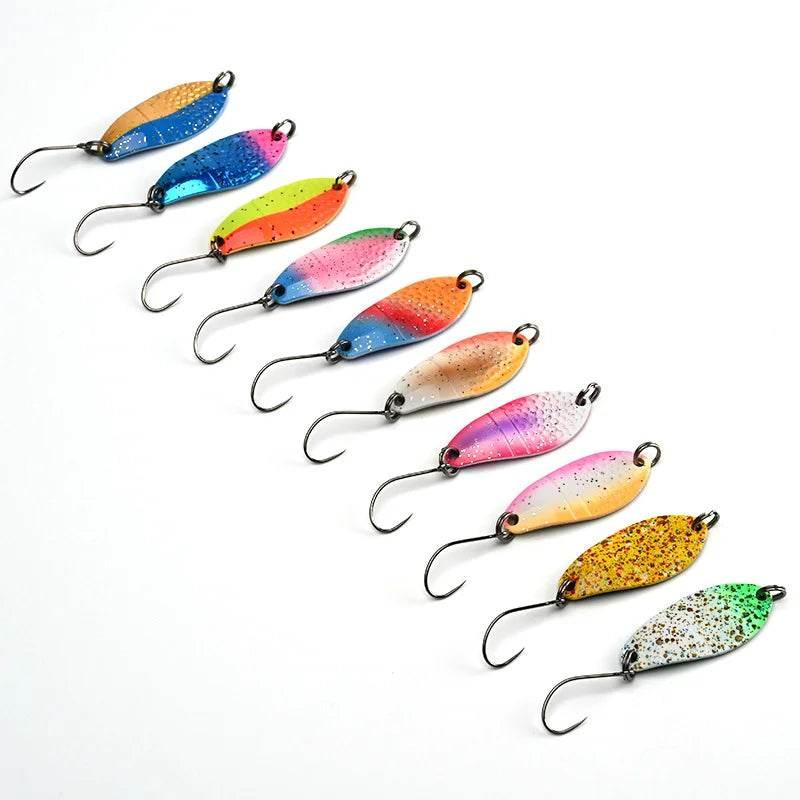 BLUX 3g Mini Metal Spoon – Vibrant Trout Jig - Fish & Cheaps | Fishing & Outdoor Gear