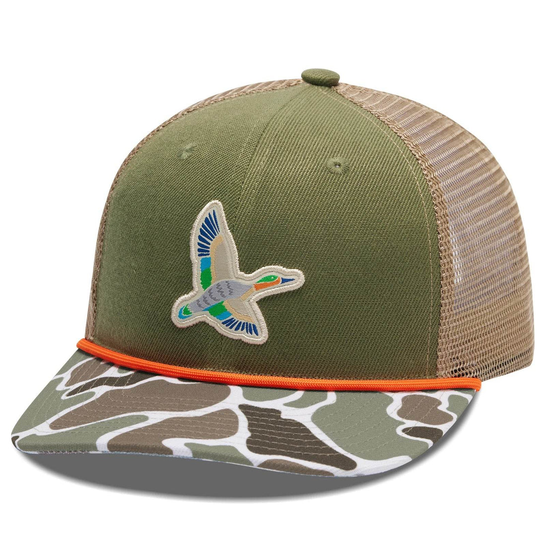 BASSDASH Camo Rope Trucker Hat - Fish & Cheaps | Fishing & Outdoor Gear