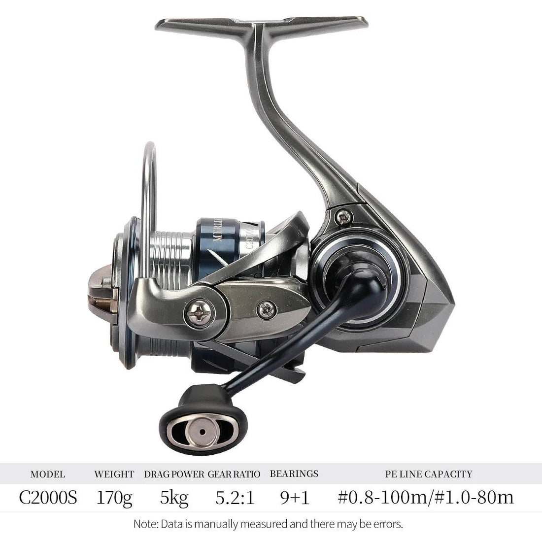TSURINOYA MERLIN 1000 C2000S – Ultralight Spinning Reel - Fish & Cheaps | Fishing & Outdoor Gear