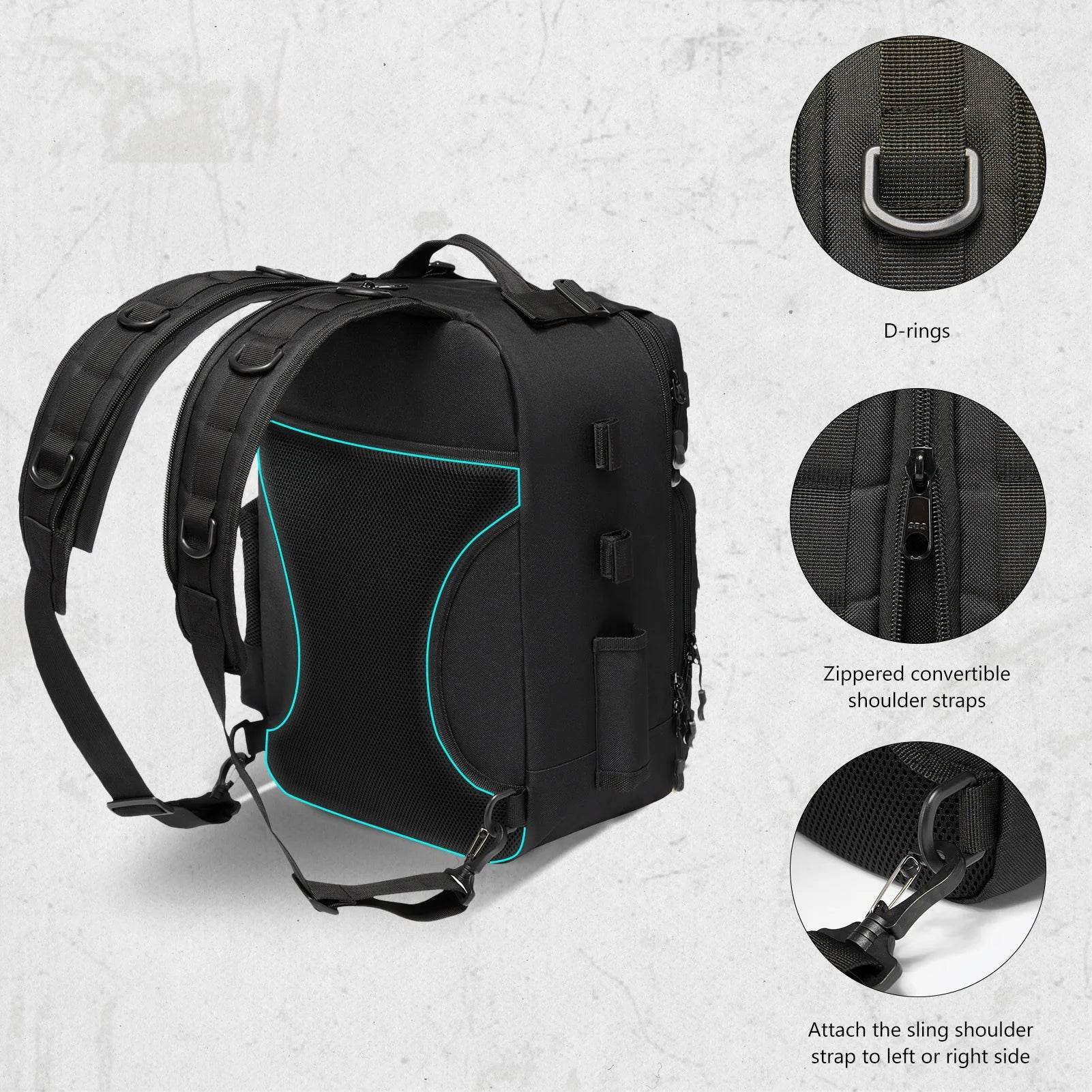 BASSDASH Convertible Tackle Sling Pack - Fish & Cheaps | Fishing & Outdoor Gear