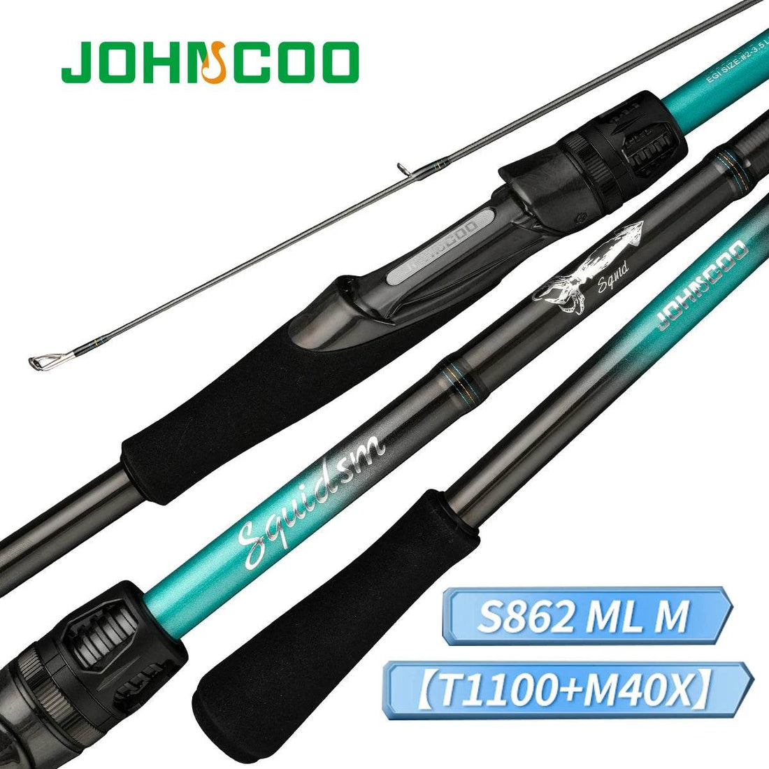 Johncoo 2.6m Squid Egi Rod – Ultra-Lightweight Precision - Fish & Cheaps | Fishing & Outdoor Gear