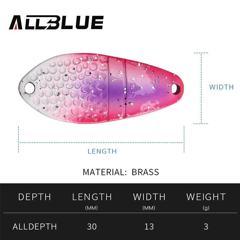 BLUX 3g Mini Metal Spoon – Vibrant Trout Jig - Fish & Cheaps | Fishing & Outdoor Gear