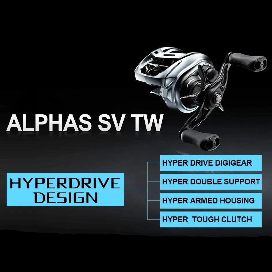 Daiwa ALPHAS SV TW Baitcasting Reel - Fish & Cheaps | Fishing & Outdoor Gear