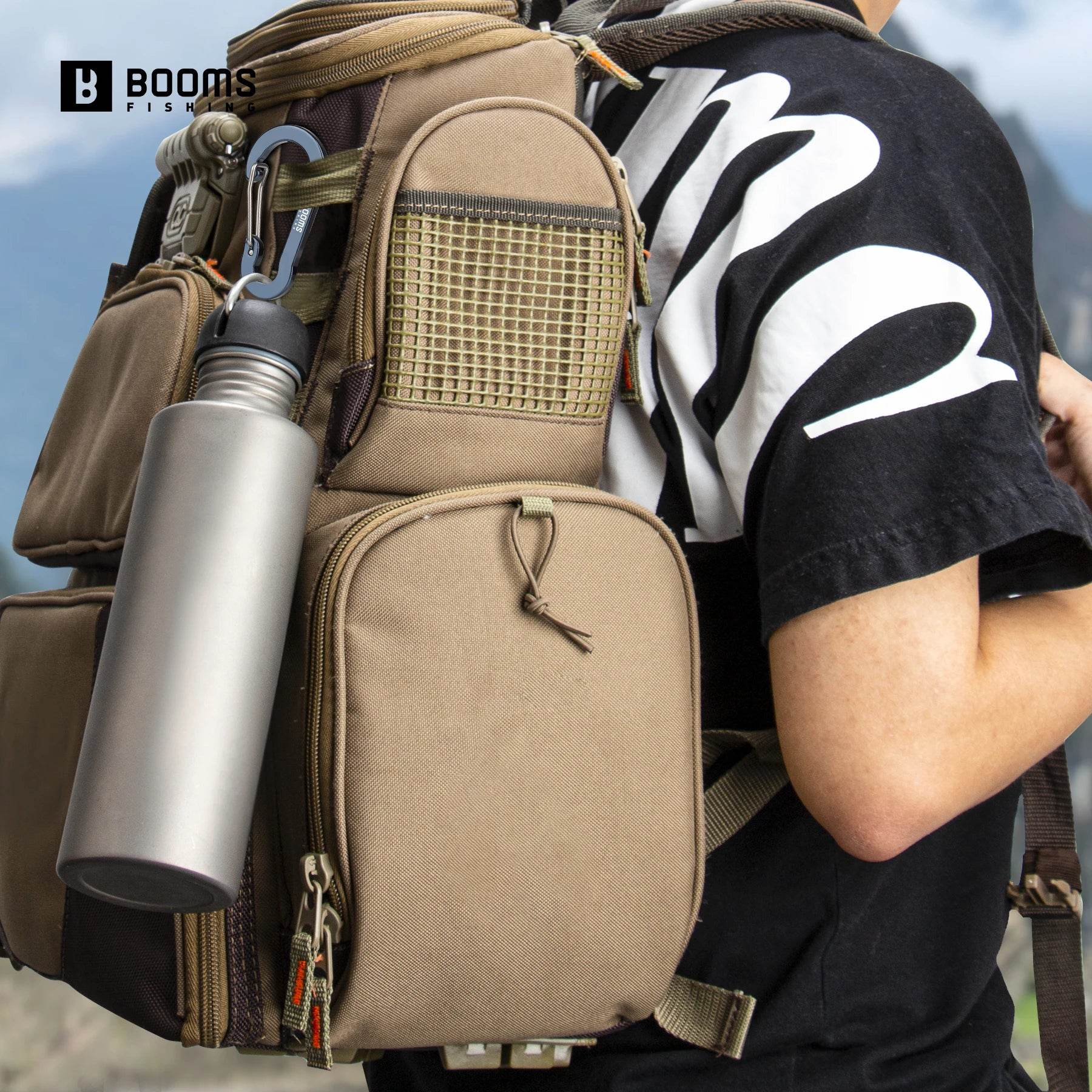 Booms Fishing 6cm Aluminium Carabiner Clips – 10 Pack - Fish & Cheaps | Fishing & Outdoor Gear