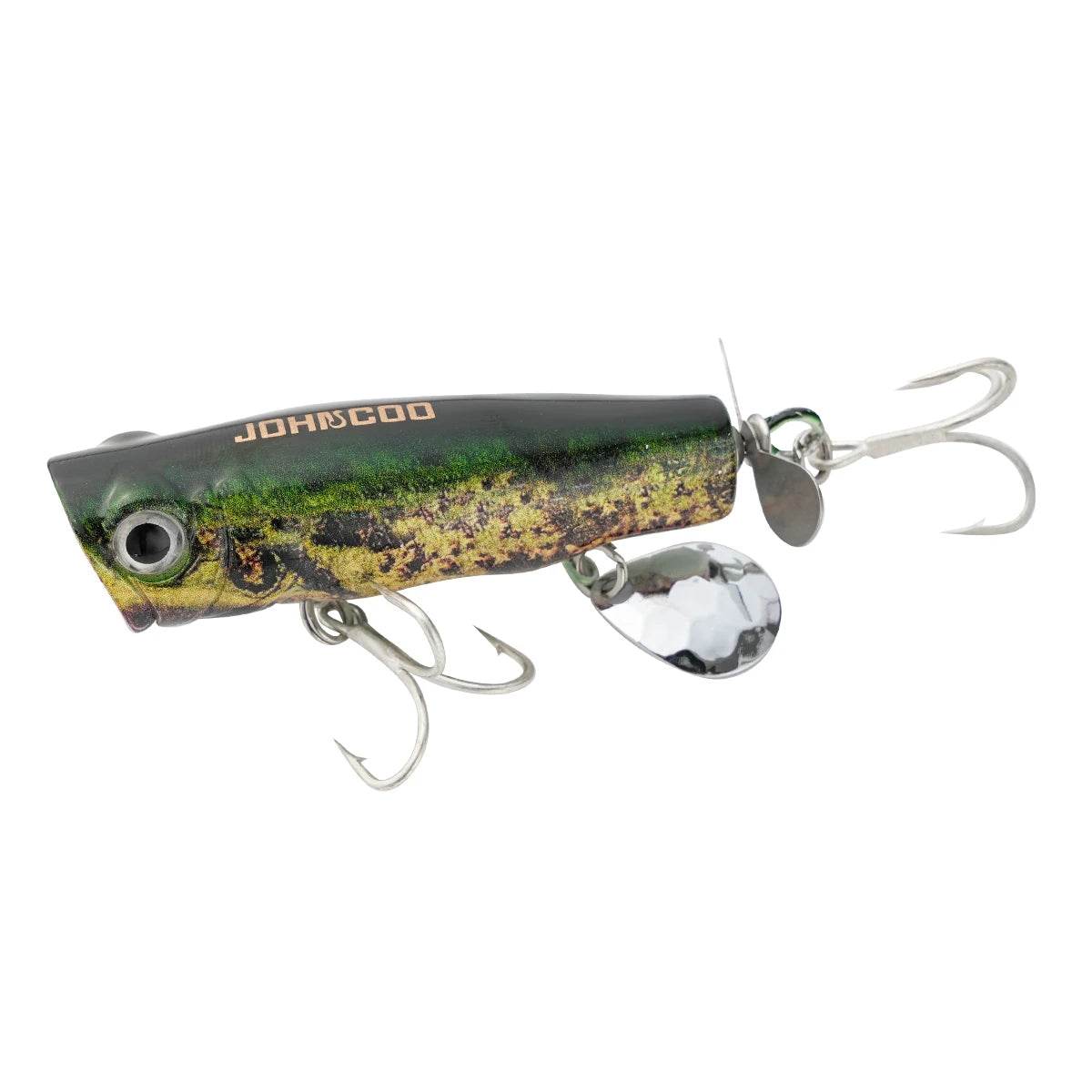 Johncoo 8cm 14g Popper – Floating Topwater Lure - Fish & Cheaps | Fishing & Outdoor Gear