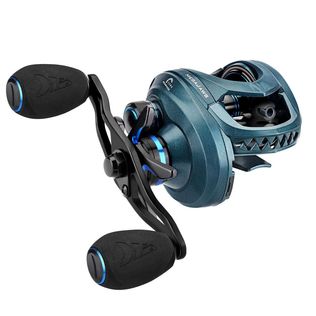 KastKing MegaJaws Baitcasting Reel – AutoMag Dual Braking, 17.6 lb Carbon Drag - Fish & Cheaps | Fishing & Outdoor Gear