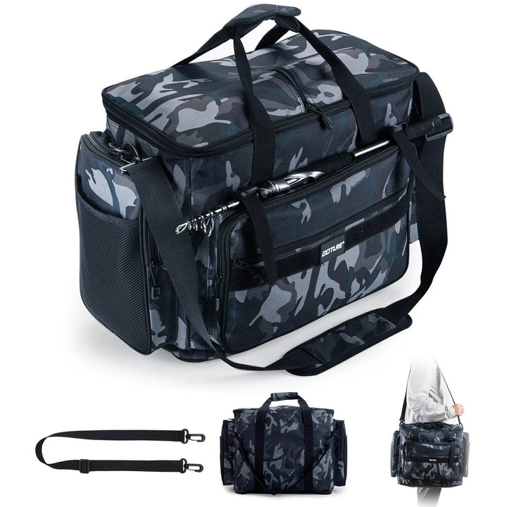 Goture Outdoor Waterproof Fishing Tackle Bag - Fish & Cheaps | Fishing & Outdoor Gear