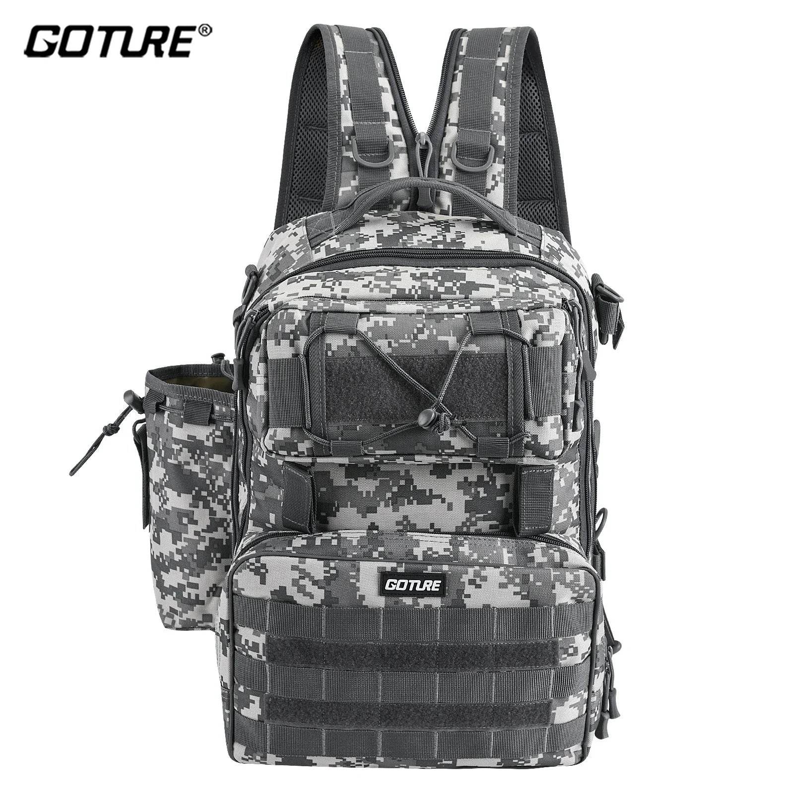 Goture Outdoor Fishing Backpack – Multifunction Waterproof Tackle Bag - Fish & Cheaps | Fishing & Outdoor Gear