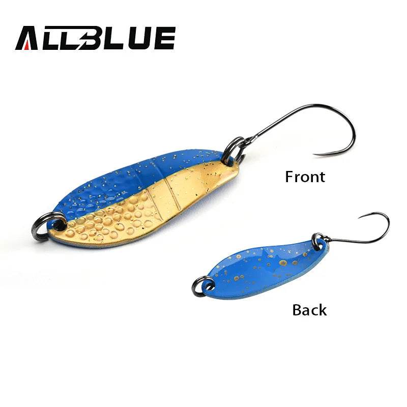 ALLBLUE Mini Spoon Lure – Copper Brass, 3g - Fish & Cheaps | Fishing & Outdoor Gear