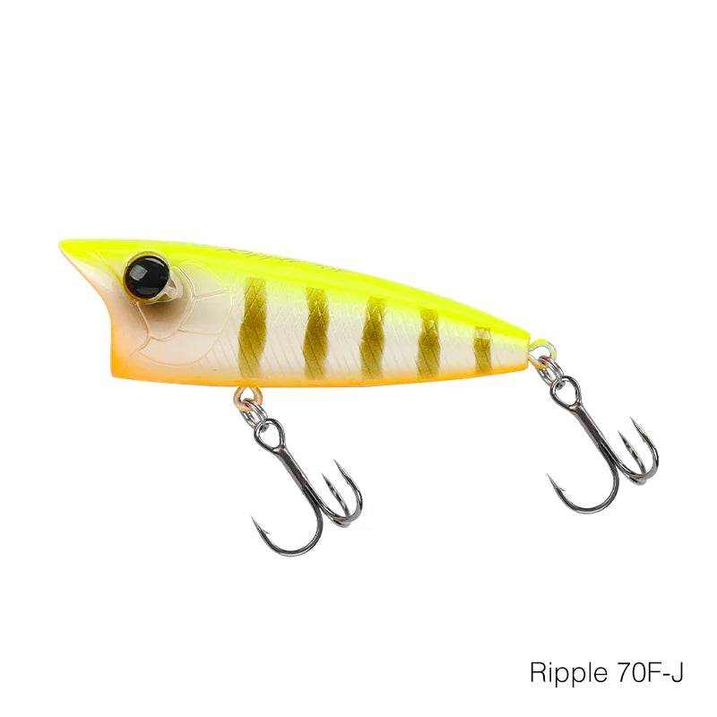 TSURINOYA 70F Popper Ripple – Surface Casting Lure - Fish & Cheaps | Fishing & Outdoor Gear