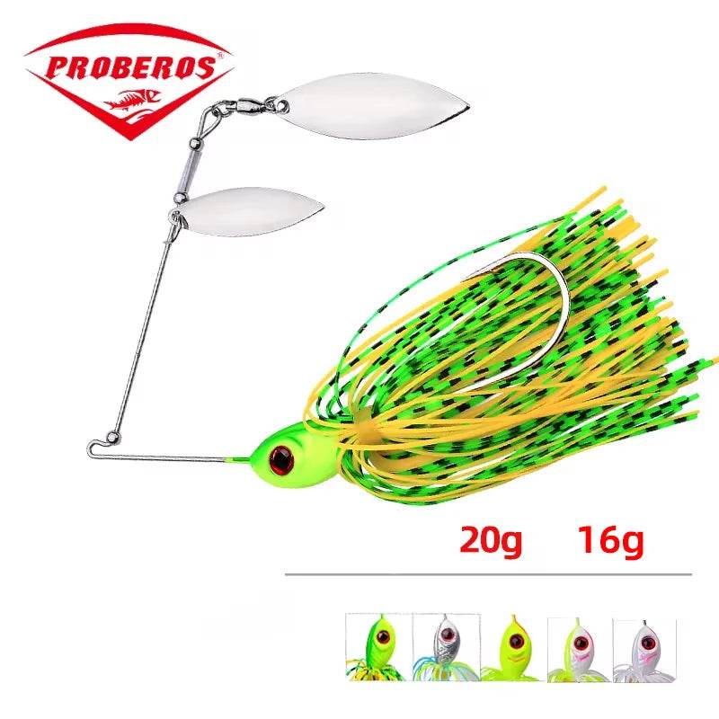 PROBEROS Spinner Bait – Precision Metal Lure - Fish & Cheaps | Fishing & Outdoor Gear