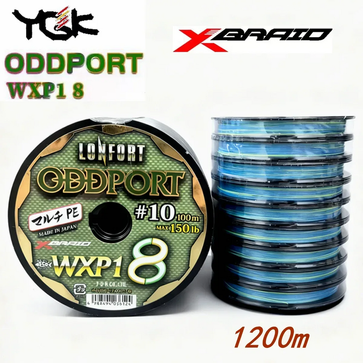 YGK X-Braid Oddport WXP1 8 Braid Fishing Line - Fish & Cheaps | Fishing & Outdoor Gear