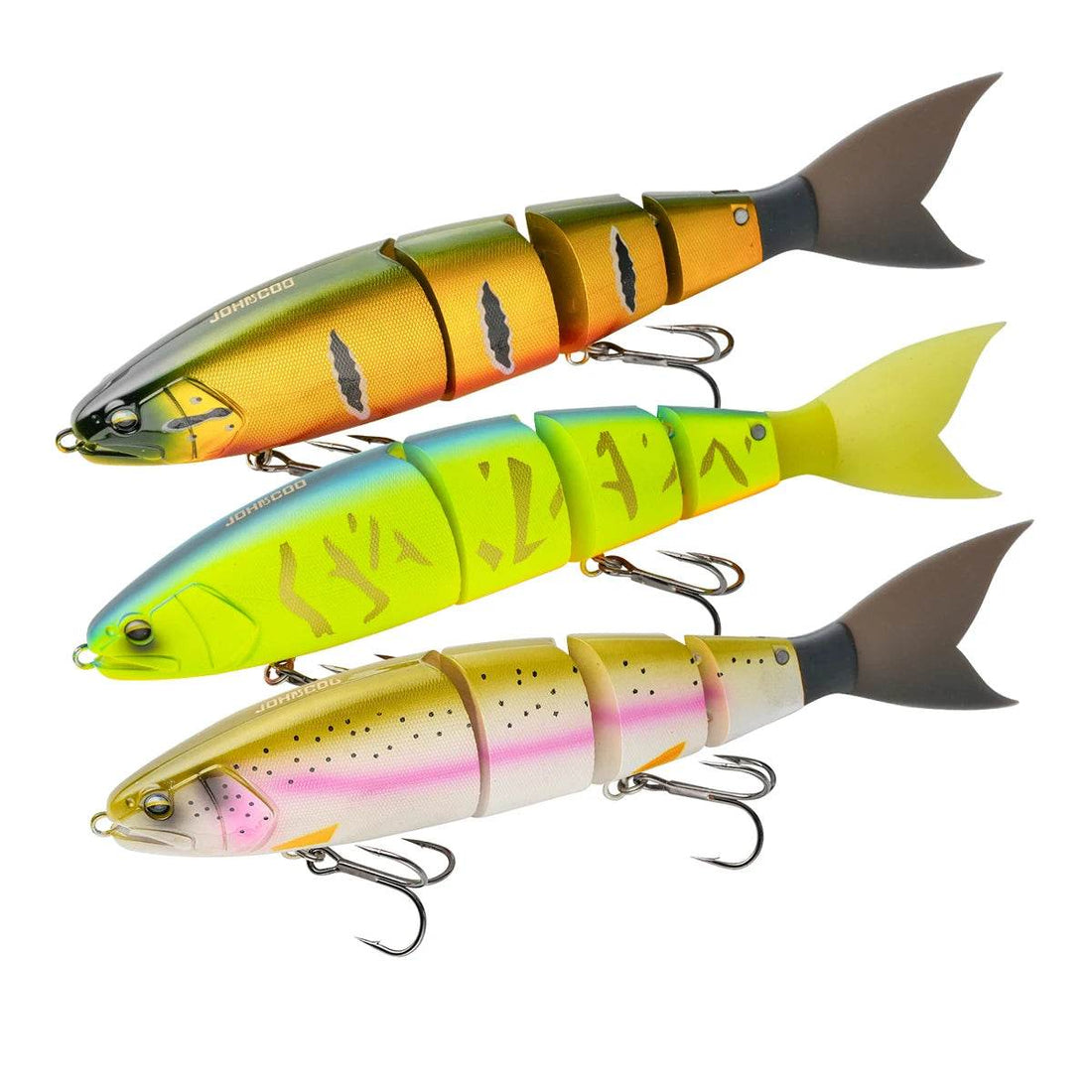 Johncoo 4-Section Floating Swimbait - Fish & Cheaps | Fishing & Outdoor Gear