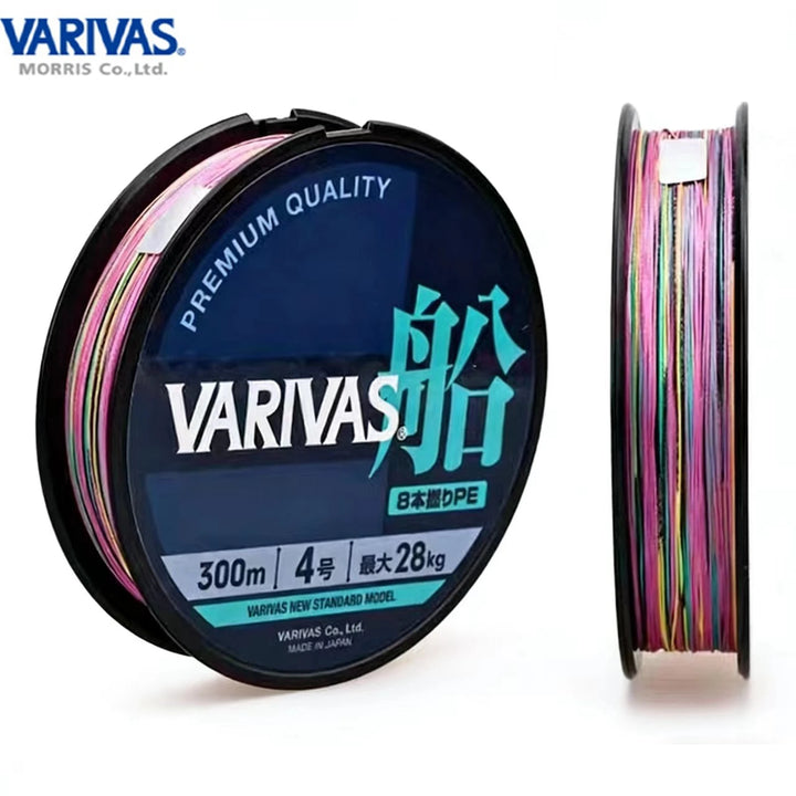 VARIVAS Premium PE Sea Fishing Line – Braided 8-Strand