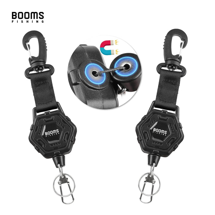 Booms Fishing RG5 Heavy Duty Retractable Keychain - Fish & Cheaps | Fishing & Outdoor Gear